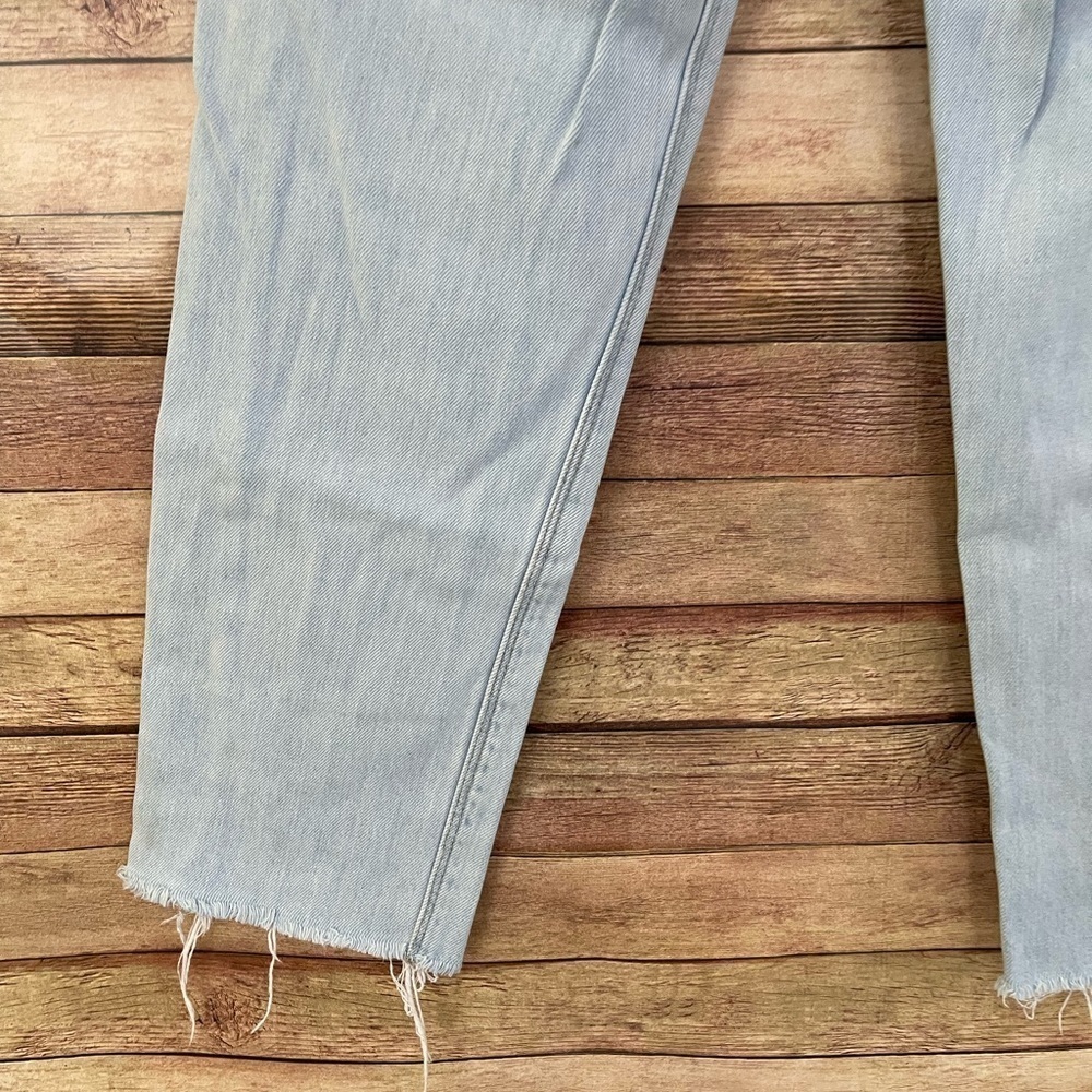 1. State Essentials Corsica Light Wash Distressed Designer Jeans Womens 27 - Picture 3 of 11